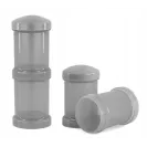 Twistshake butelka antykolkowa 260 ml GREY