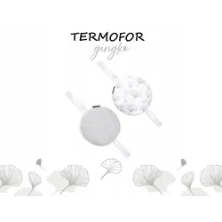 YOONCO TERMOFOR Z PESTEK WIŚNI Z MOCOWANIEM NA BRZUSZEK NIEMOWLAKA GINKO