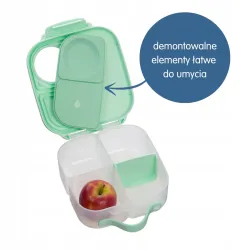 B.BOX ZESTAW SPORTOWA BUTELKA TRITANOWA 450 ML + MINI LUNCHBOX OCEAN BREEZE B.BOX ZESTAW SPORTOWA BUTELKA TRITANOWA 450 ML + MINI LUNCHBOX OCEAN BREEZE