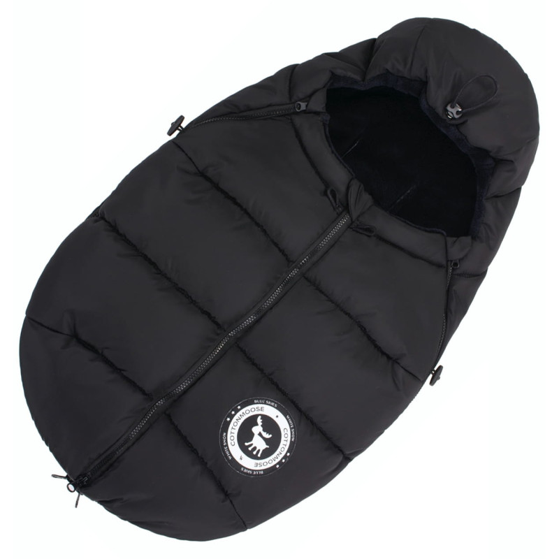 Cottonmoose Montana Śpiworek z misiem 84x46cm Black