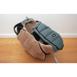 Cottonmoose Montana Śpiworek z misiem 84x46cm Black Cottonmoose Montana Śpiworek z misiem 84x46cm Black