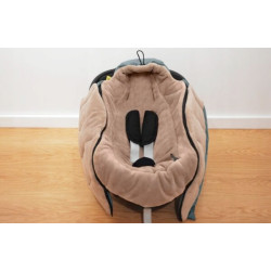 Cottonmoose Montana Śpiworek z misiem 84x46cm Black Cottonmoose Montana Śpiworek z misiem 84x46cm Black