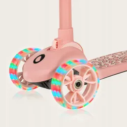 Hulajnoga składana Rowerek biegowy trójkołowy led Lionelo Franky Pink Hulajnoga składana Rowerek biegowy trójkołowy led Lionelo Franky Pink