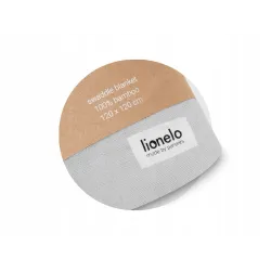 Pielucha bambusowa Lionelo LO-BAMBOO SWADDLE szara Pielucha bambusowa Lionelo LO-BAMBOO SWADDLE szara