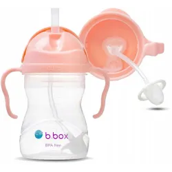 Bidon B.Box  Tutti Frutti 0,24 l różowy Bidon B.Box  Tutti Frutti 0,24 l różowy