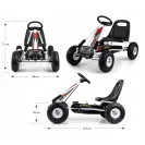 Milly Mally Gokart na pedały Thor White Biały do 30 kg