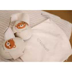 Słuchawki wygłuszające ochronne Kidwell ORSO 2w1 dla dzieci  Beige