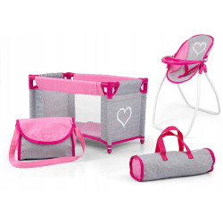 Milly mali zestaw dla lalek Elsa Prestige Pink