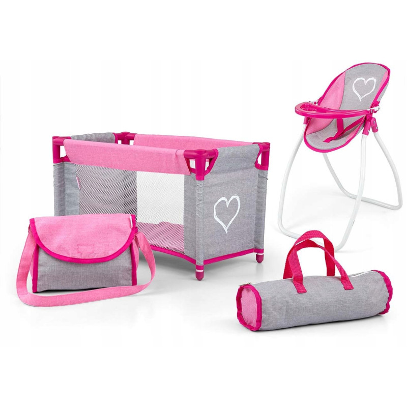 Milly mali zestaw dla lalek Elsa Prestige Pink