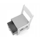 Milly mali zest Sven PLUS stolik i krzes White