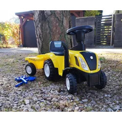 Milly mali Traktor New Holland T7 Yellow