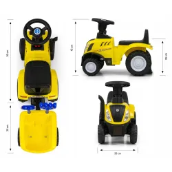 Milly mali Traktor New Holland T7 Yellow