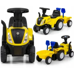 Milly mali Traktor New Holland T7 Yellow