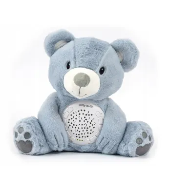 Milly Mally miś z projektorem Blue