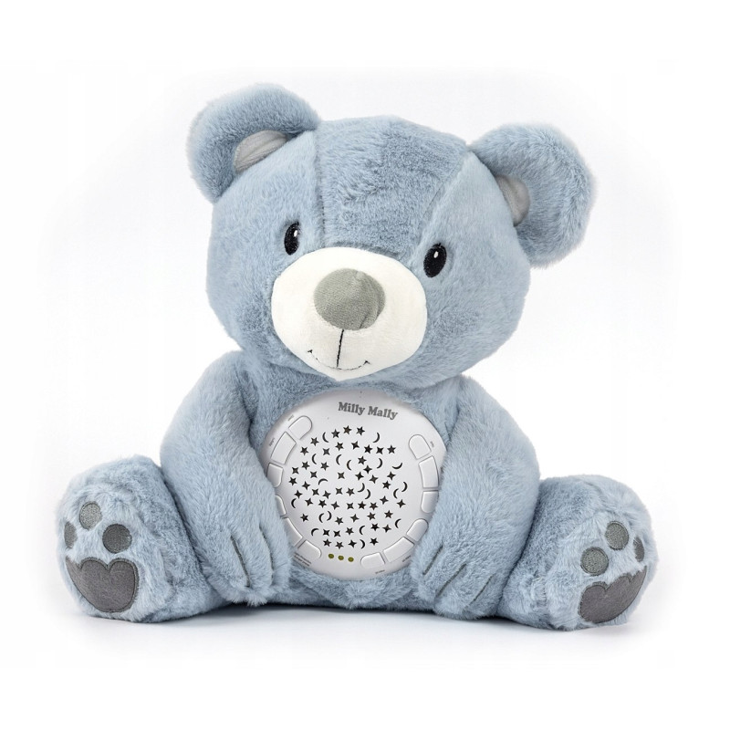Milly mali miś z projektorem Blue