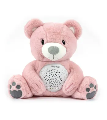 Milly Mally miś z projektorem Pink