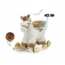 Koń na biegunach interaktywny Polly White Milly Mally Dream On Stone