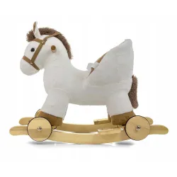 Koń na biegunach interaktywny Polly White Milly Mally Dream On Stone Koń na biegunach interaktywny Polly White Milly Mally Dream On Stone