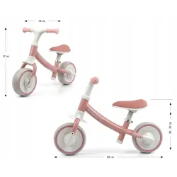 Milly mali rowerek Skippy Pink Milly mali rowerek Skippy Pink
