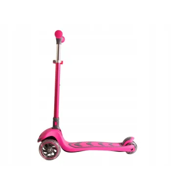 Hulajnoga trójkołowa Milly Mally różowa Boogie Pink