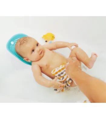 Angelcare leżaczek do kąpieli FIT szary
