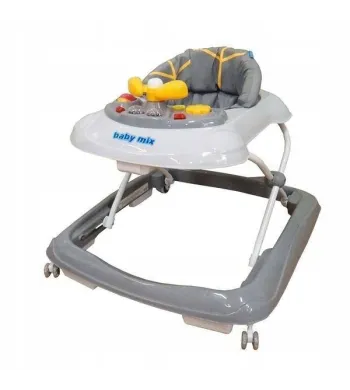 Baby Mix chodzik z kierownicą i zabawkami 346