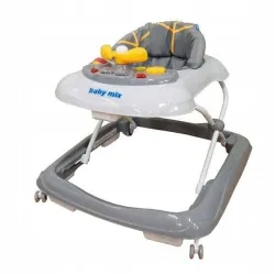 Baby Mix chodzik z kierownicą i zabawkami 346