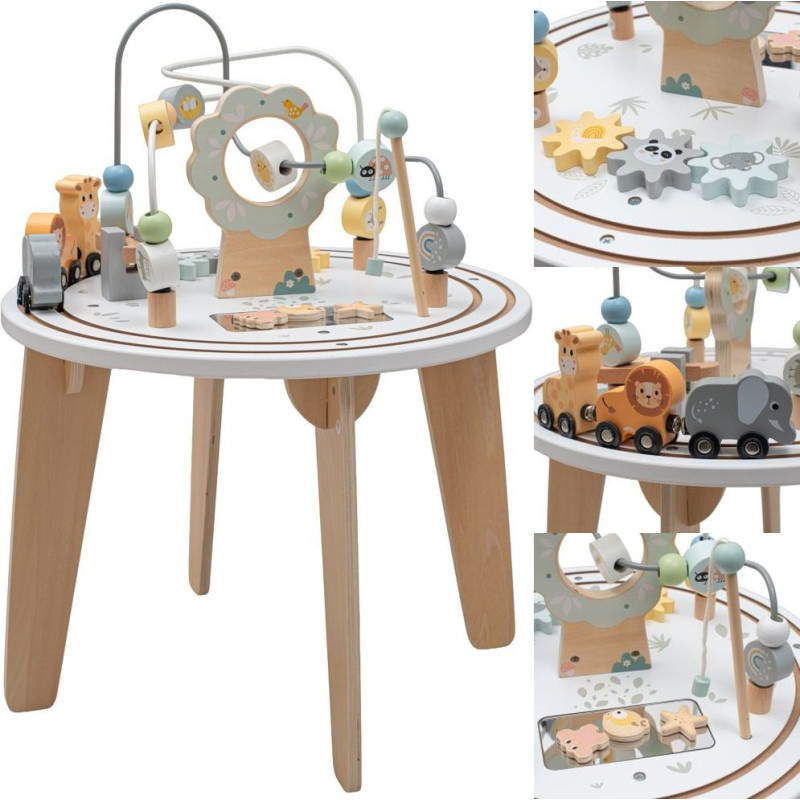 Babymix stolik drewniany