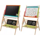 Tablica dwustronna obrotowa magnetyczna kredowa BABY MIX Montessori