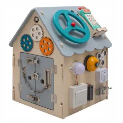 TABLICA AKTYWNOŚCI MONTESSORI LED DOMEK BABY MIX TABLICA AKTYWNOŚCI MONTESSORI LED DOMEK BABY MIX