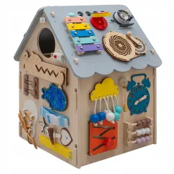 TABLICA AKTYWNOŚCI MONTESSORI LED DOMEK BABY MIX TABLICA AKTYWNOŚCI MONTESSORI LED DOMEK BABY MIX