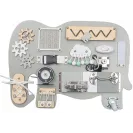BABY MIX TABLICA MANIPULACYJNA SENSORYCZNA MONTESSORI PANEL SŁOŃ