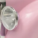 Dziecięcy jeździk auto autko Baby Mix Retro różowy