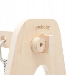 Babymix stojak drewniany, pałąk edukacyjny dla dzieci z zabawkami Babymix stojak drewniany, pałąk edukacyjny dla dzieci z zabawkami