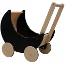 DREWNIANY WÓZEK DLA LALEK GONDOLA 2W1 CHODZIK BABY MIX MONTESSORI