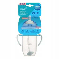 Canpol babies Kubek niekapek z rurką 270 ml MOUNTAINS 56/623 gre Canpol babies Kubek niekapek z rurką 270 ml MOUNTAINS 56/623 gre