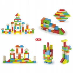 Viga klocki drewniane 80el. 50333