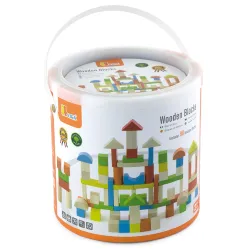 Viga klocki drewniane 80el. 50333