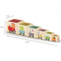 Viga sorter klocki jedno w drugie 44572