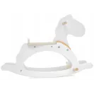 Koń na biegunach Mamabrum GYT2152 12 m + biały