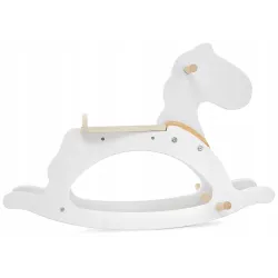 Koń na biegunach Mamabrum GYT2152 12 m + biały