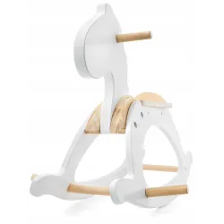 Koń na biegunach Mamabrum GYT2152 12 m + biały