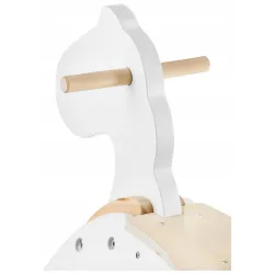 Koń na biegunach Mamabrum GYT2152 12 m + biały