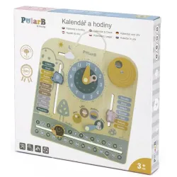 Viga kalendarz i zegar 44056