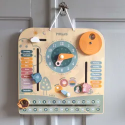 Viga kalendarz i zegar 44056