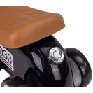 Jeździk dla dzieci Retro wyścigowy chodzik pchacz czarny