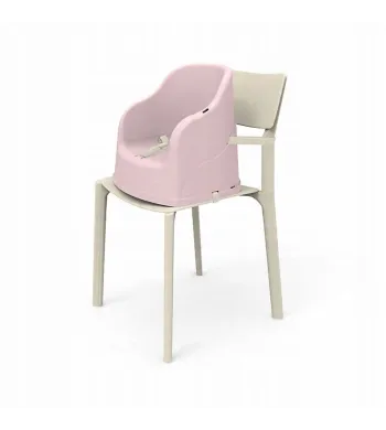 THERMOBABY Krzesełko Fotelik Podwyższający TUDI różowy