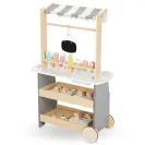 Drewniana lodziarnia na kółkach - wózek z lodami Mamabrum MAM207 ICE CREAM