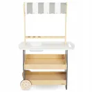 Drewniana lodziarnia na kółkach - wózek z lodami Mamabrum MAM207 ICE CREAM