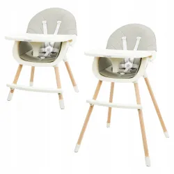 Krzesełko do karmienia Moby System 91 x 45,5 x 56 cm Amelia 2 szary